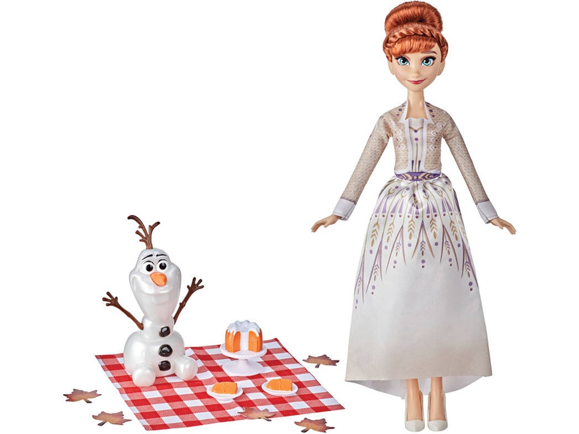 Boneco DISNEY Frozen 2 Anna e Olaf Picnic de Outono (Idade Mínima: 3 Anos - 35,6 x 6,4 x 20,3 cm)