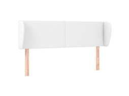 Headboard, Headboards Vidaxl Branco Couro Artificial (147 X 23 X 78/88 Cm)