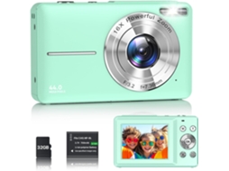 1080p, 44mp, 2,4 Polegadas, Zoom Digital de 16x, 32g STELASPLEN