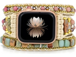 Pulseira Para Smartwatch De 38 A 41 Mm, Estilo Boho Com Múltiplas