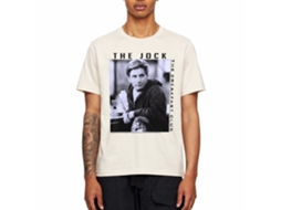 Rockinstone Breakfast Club Movie The Jock Solid Natural Adult T-shirt Size:s