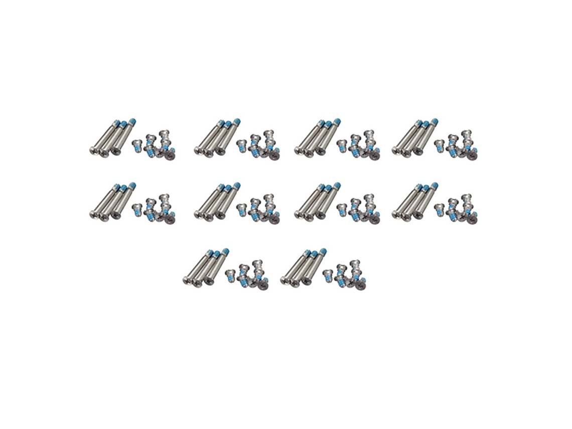 Pacote Com 100 Parafusos Inferiores Para Macbook Pro 13 E 15 (2008 2012) Brilvibera (modelos A1278, A1286 E A1297)