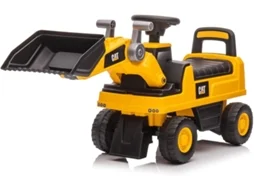 Carrito Montable Para Bebe - Carregador De Rodas Cat - 1 A 3 Anos - Amarelo