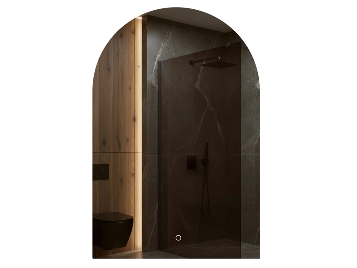 Espelho de Parede REA Top 1 Transparent Led 90x60