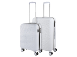 Conjunto de Malas Zion Abs 55X36X20 / 66X43X25 40/75L Con Usb LOIS