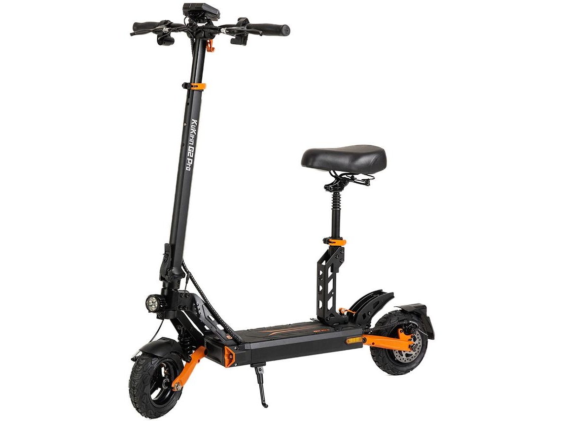 Trotinete Elétrica KUKIRIN G2 Pro (600 W - Autonomia: 55 Km - Preto)