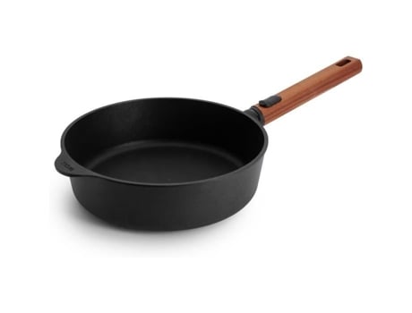 Frigideira Woll Eco Logic Qxr Diã¢metro 24 Cm Preto Antiaderente