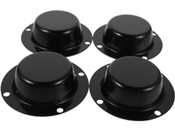 Conjunto de 4 peças de protetores decorativos para conchas Centrais de Rhodes.