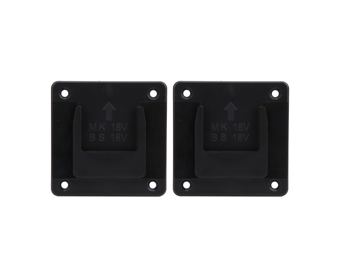 Suporte de parede para ferramentas elétricas Makita 18V (2 peças), preto, para armazenamento de ferramentas.