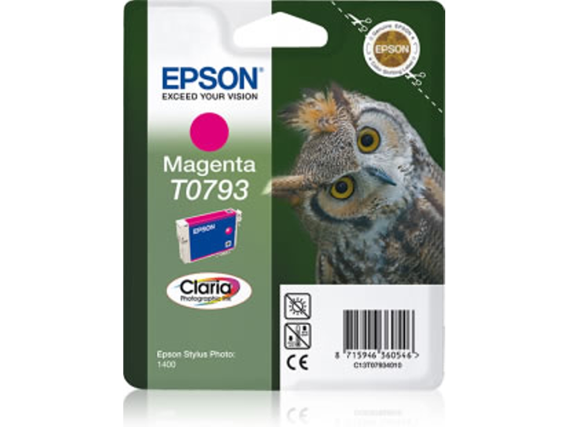 Tinteiro EPSON T0793 Magenta (C13T079340B0)