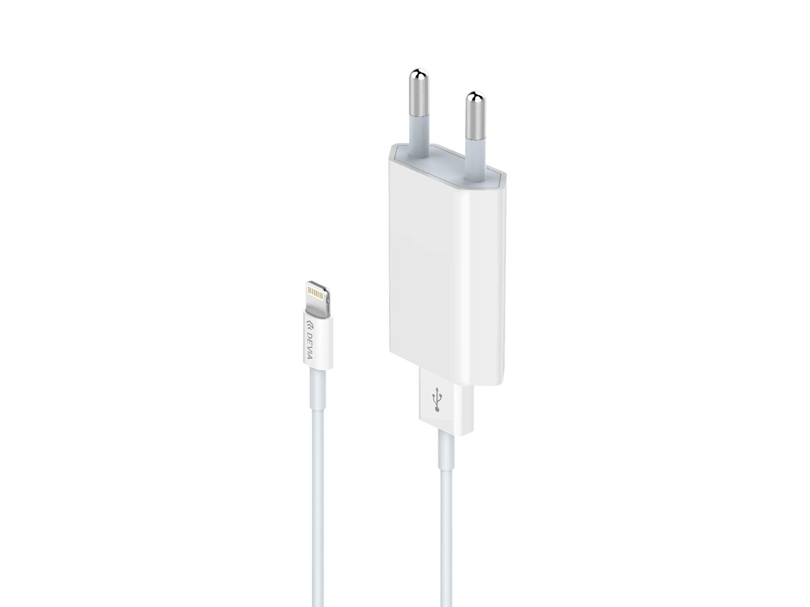 Devia Carregador Smart Suit Pack Lightning Branco
