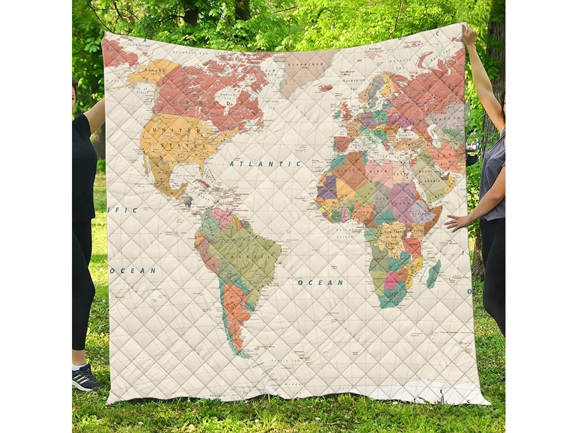 Colcha Acolchoada Fansu Capa de Cama Cobertor para Ar Condicionado Edredom Conjunto Estampada Sofá com Criança