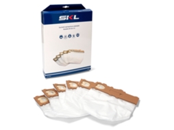 Saco para Aspirador de Pó, 6 Unidades Vk130 Aspirador Vac208vk