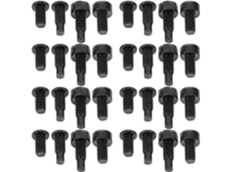 Conjunto de 80 Fusos Substituição Campainha Toddmomy, Com Design Antiderrapante, Liga Durável E Ideais