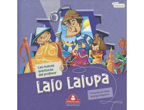 Livro Las Nuevas Aventuras Del Profesor Lalo Lalupa de Fernando De Vedia (Português)