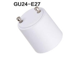 Adaptador De Soquete De Lâmpada E12 Para E14 Conversor De Base Resistente À Altas Temperaturas Gu24 A E27