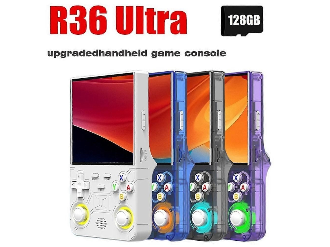 R36 ultra retro console portátil com 128gb e 20000+ jogos GOKOCO