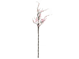Galho de Wintersweet Artificial Flor de Ameixa Decoração Casa 127cm Seda | S/MARCA
