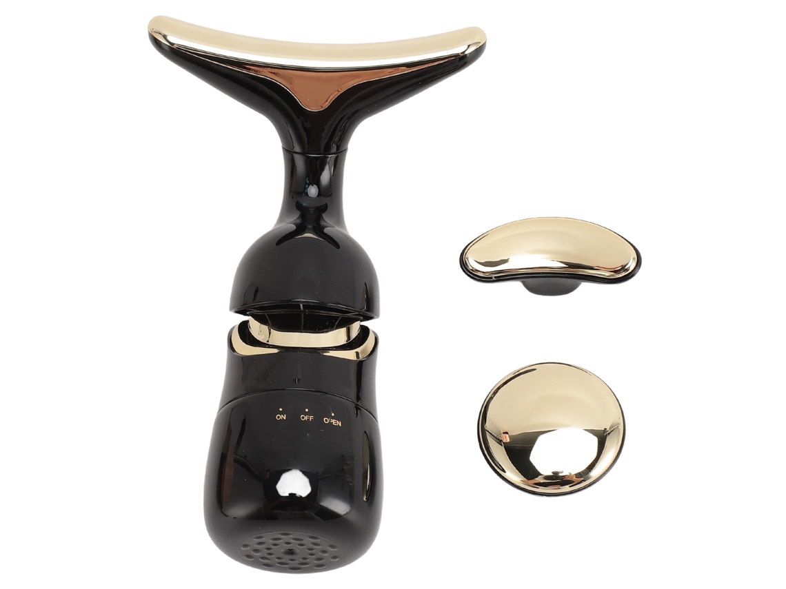 Dispositivo De Beleza Facial E Cervical 3 Em 1: Massager Anti-rugas E Rejuvenescimento Da Pele