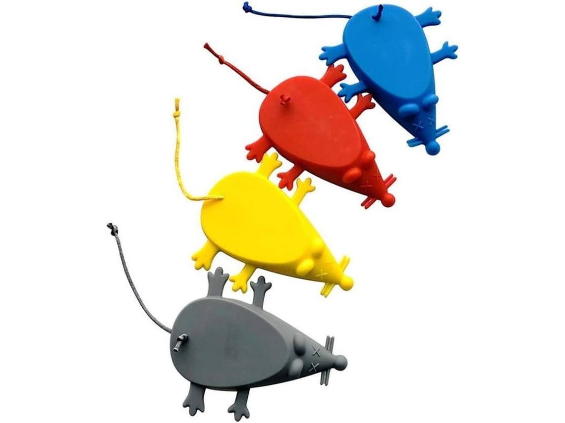 Suporte universal de silicone para mouse com 4 pinos