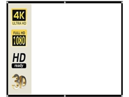 Tela de Projeção 150 Polegadas 16:9 Hd, Portátil | S/MARCA