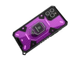 Capa De Telemóvel Resistente A Choques Com Dissipação De Calor Para Ip-13pro Max Com Suporte Magnético E Alça