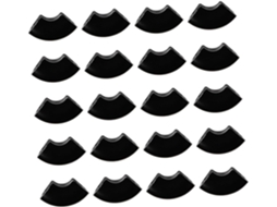 Protetores De Pés Móveis Sherchpry, 20 Peças, Capas De Plástico Antiderrapantes Para Cadeiras, Mesas E Escrivaninhas