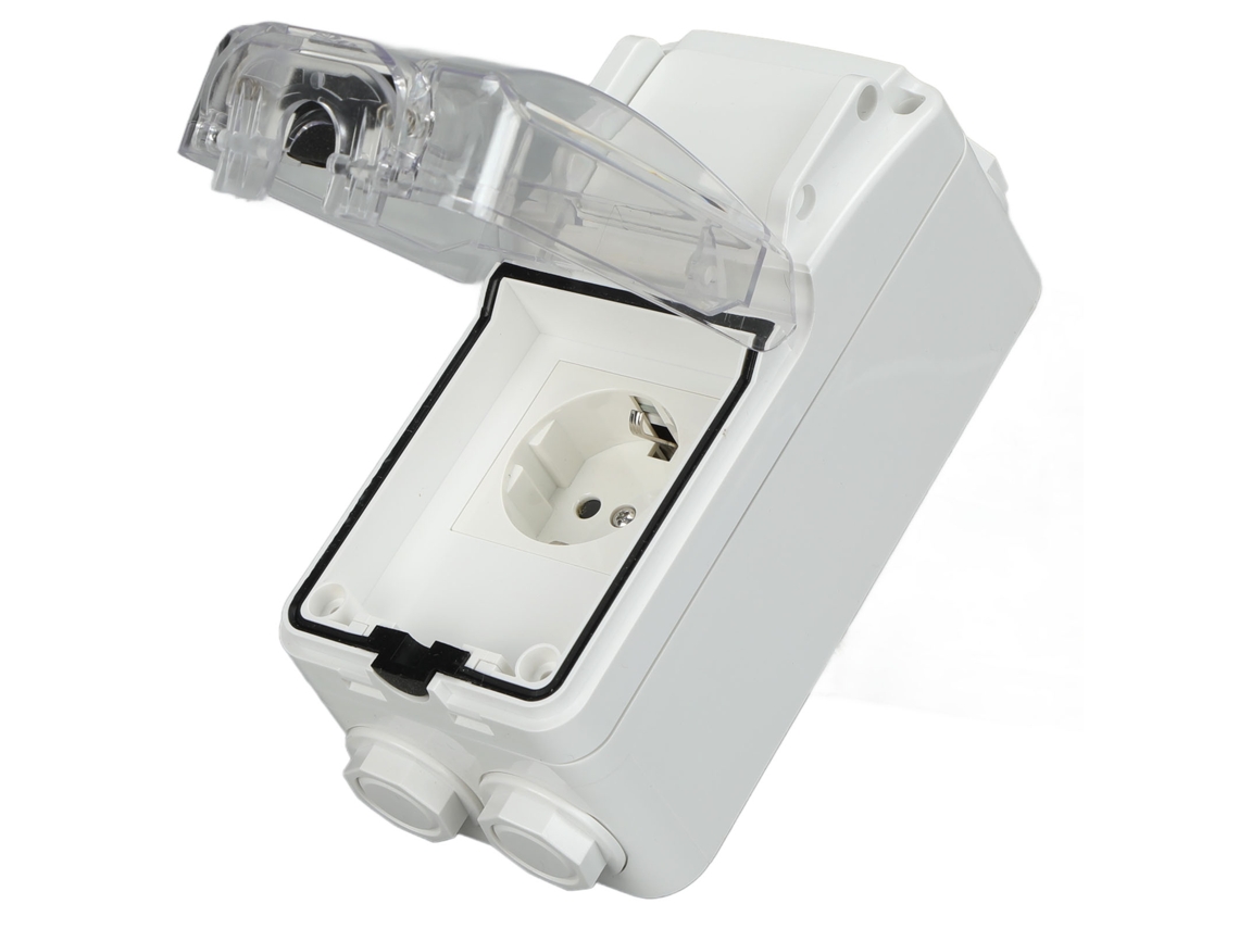 Laxiscreed Socket À Prova D'água Ip66 Para Uso Externo