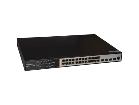 Comutador De Rede - Link - Gigabit - 24 Portas Rj45 - 4 Portas Sfp - Gerenciado Camada 3