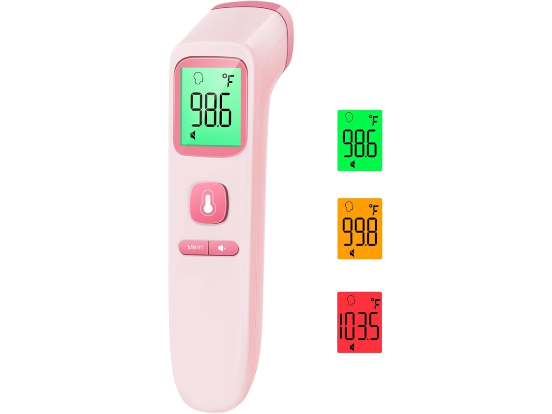 Lurelia Termómetro De Testa Sem Contacto, Rosa