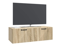 Gabinete de TV MAISON EXCLUSIVE Parede Carvalho Sonoma 98x41x30 cm