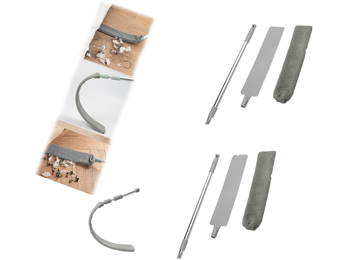 Panos De Microfibra Extensíveis Com Cabeças Flexíveis Para Espaços Pequenos E Áreas Difícil Acesso