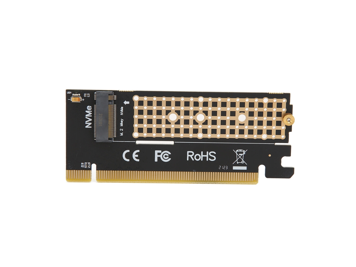 Aetheria adaptador Pci para M.2 Nvme Ssd Plug And Play para Win, Expansão de Slot Pci com Suporte a M Key
