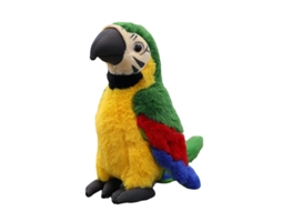 Peluche HXDZFX Papagaio Verde 25 Cm
