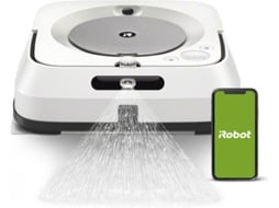 Mopa Robô IROBOT Braava Jet M6 (Autonomia 90 min - Branco) | Worten.pt