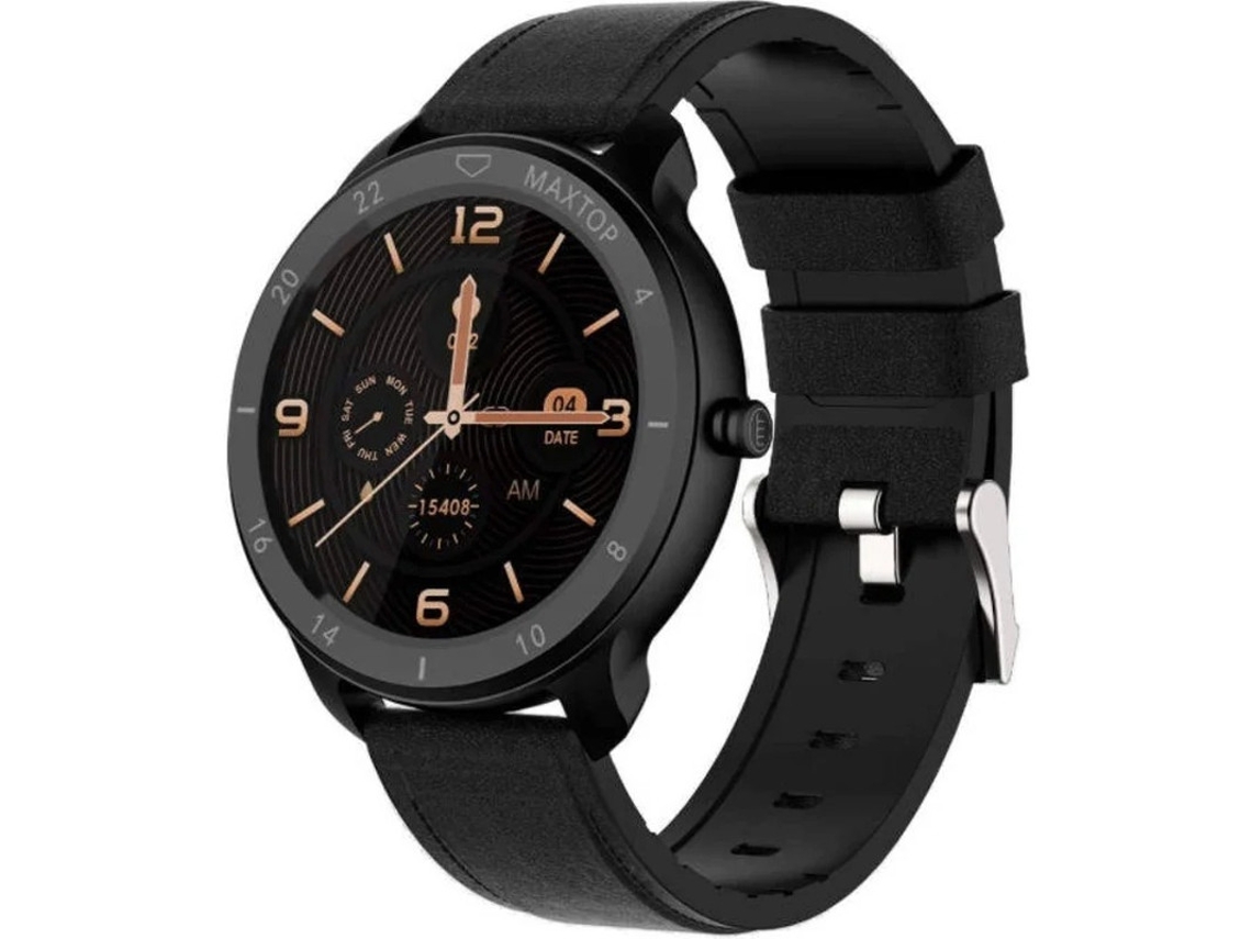 Smartwatch Bluetooth Android Água Resistente Iphone Fitness Activity Tracker Hr Sono Monitoramento Yizhood (preto)