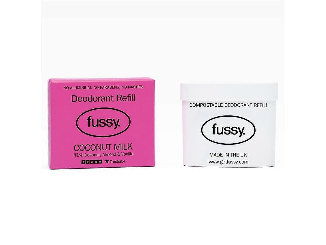 Refil de Desodorante Natural Leite de Coco 40g - Pacote com 2 unidades