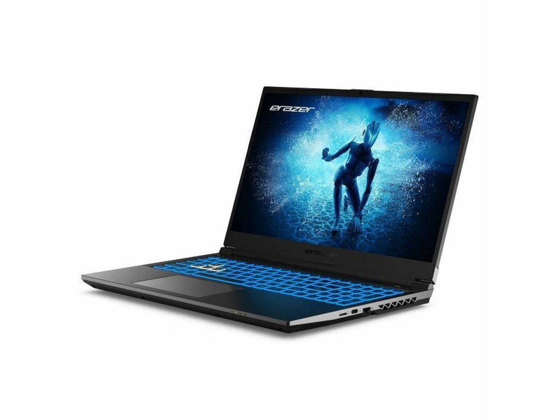 Laptop ERAZER Secretary P60i (Preto - 16 GB RAM - 512 GB SSD - 15,6" - Azerty Francês - Nvidia Geforce RTX 4060)