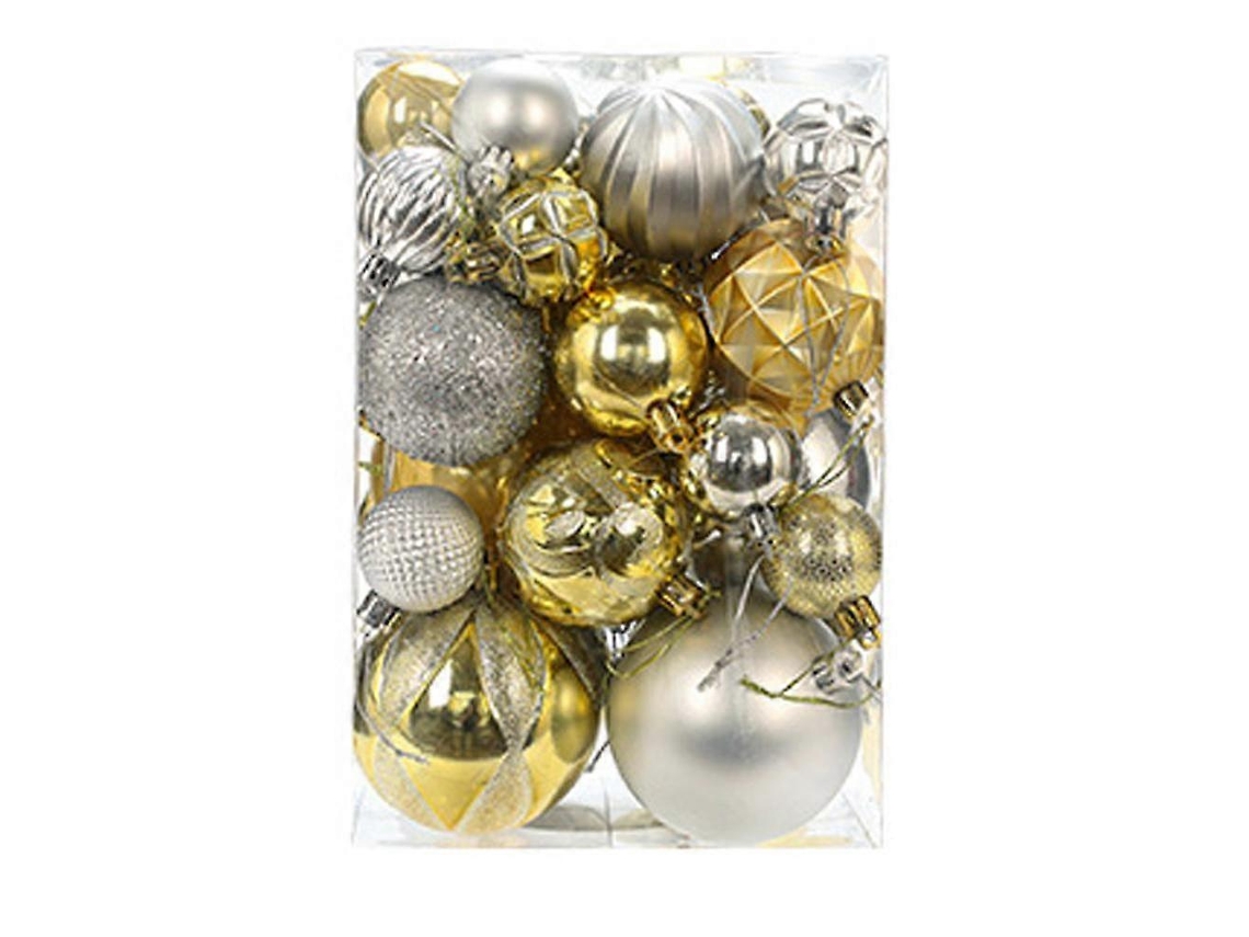 Enfeites De Bola De Natal Conjunto De Enfeites De Natal Inquebráveis ​​Decorações Para Bolas De Árvore De Natal Olysi Shop