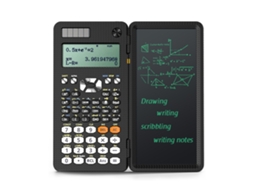 Calculadora científica de mesa com bloco de notas E 417 funções LCD