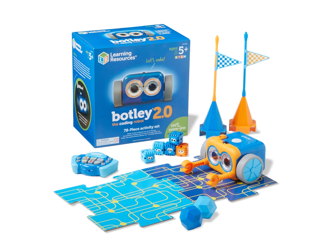 Conjunto De Brinquedo Stem Com Robô Programável Botley 2.0 Da Learning Resources