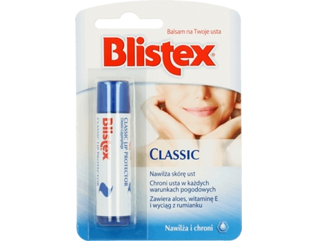 Blistex Classic Bálsamo Labial Em Bastão 4,25g Rada