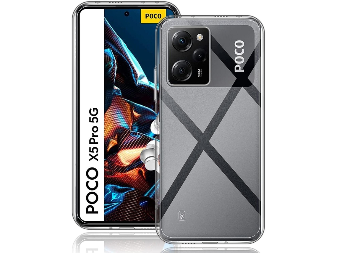Capa Para Xiaomi Poco X5 Pro (5g) Gtrpesp Transparente De Silicone Tpu Gel Protetor De Tela De Vidro Temperado Para Celularvayotoy