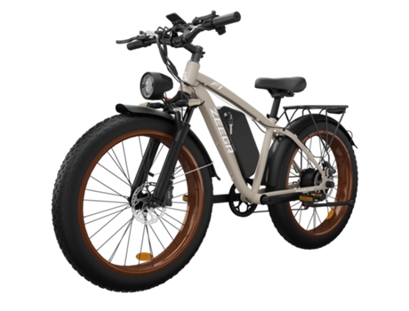 Bicicleta Elétrica Zeegr F1 1300w Pico 48v16ah 75km Travão A Óleo Hidráulico Cáqui