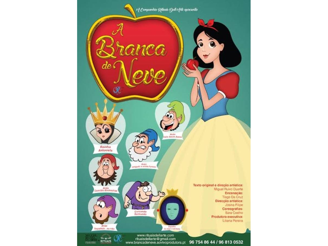 Bilhete MUSICAL BRANCA DE NEVE|ÉVORA