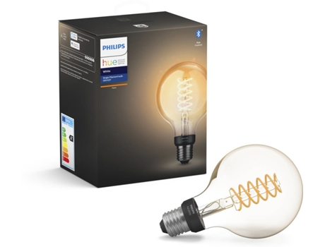 Lâmpada led smart  FILAMENTOS E27 G93 7W LUZ AMARELA BT/WIFI HUE