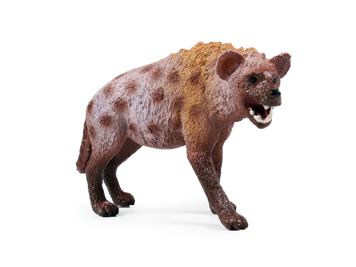 Hyena Figurine Ornaments PVC Wild Animals Collectible Model CHABERLU