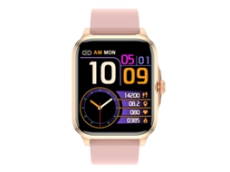 Smart Watch SHAH ARPAN Tela Full Touch Hd para Android/Ios Rosa