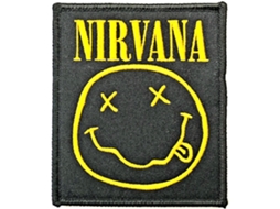 Emblema de Coser ROCK OFF Nirvana Smiley