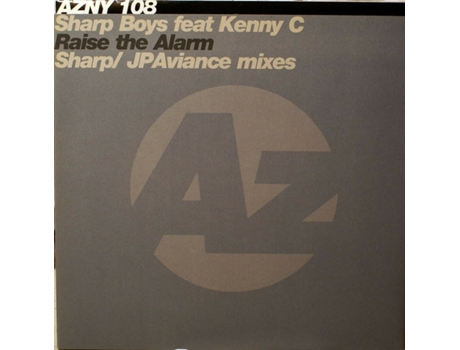 Vinil Raise The Alarm Sharp / Jp Aviance Mixes Azuli Records